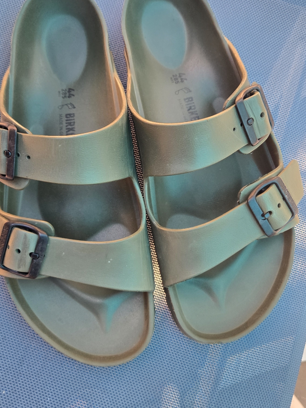 Birkenstock Two-Strap Sandals in Green